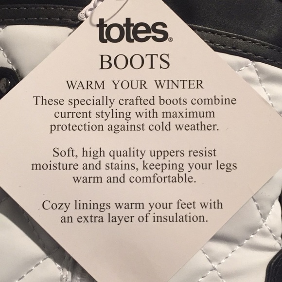 NEW totes Winter Boots - Picture 2 of 2